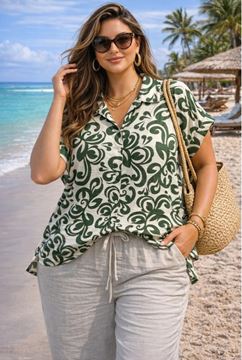 Picture of ELEGANT SUMMER FRESH COTTON SHIRT